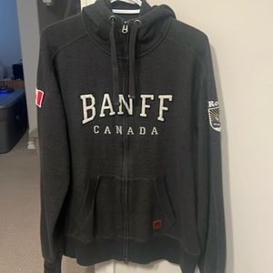 Men’s Roots Banff Canada Zip-Up Hoodie